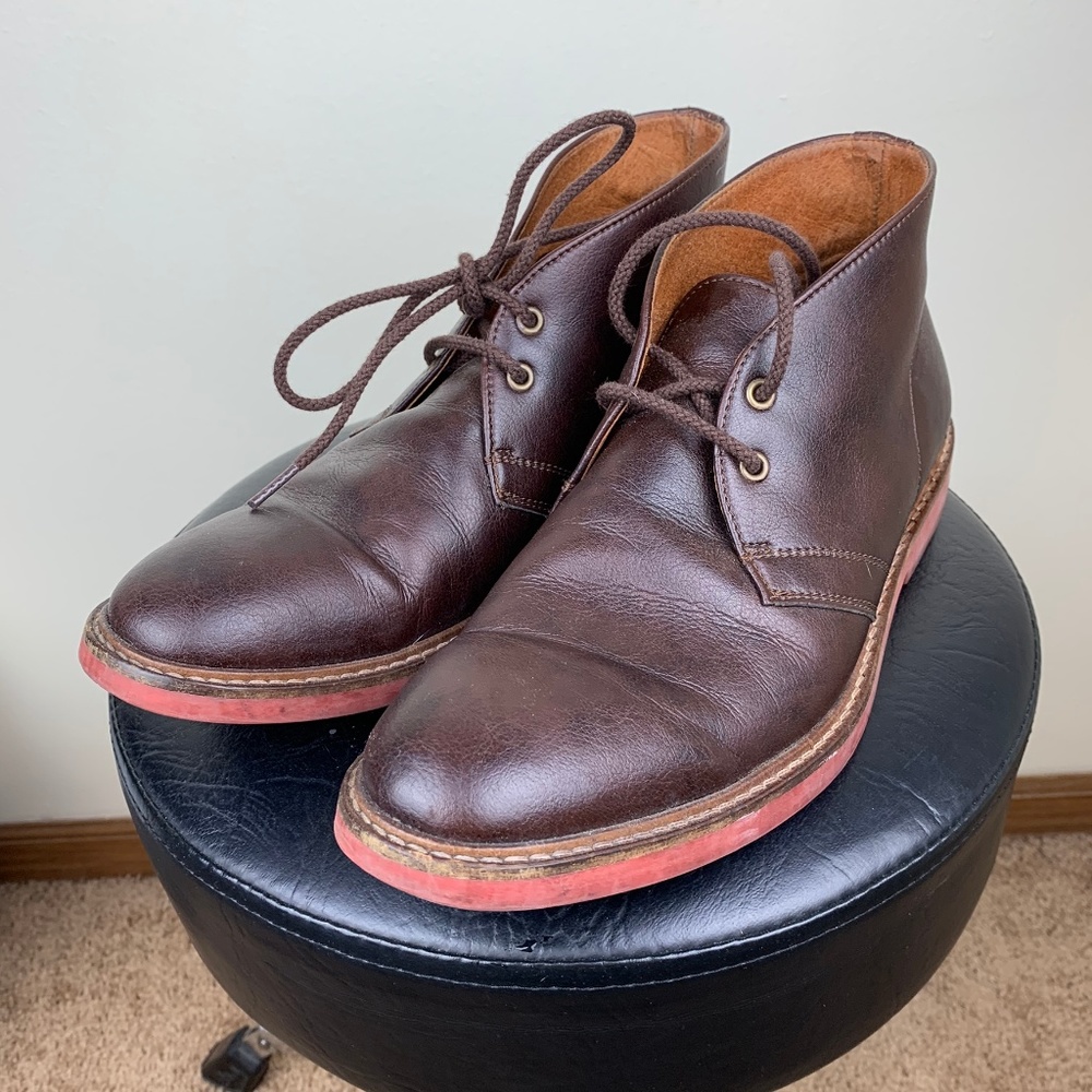 Will's Vegan Leather Derby size 8